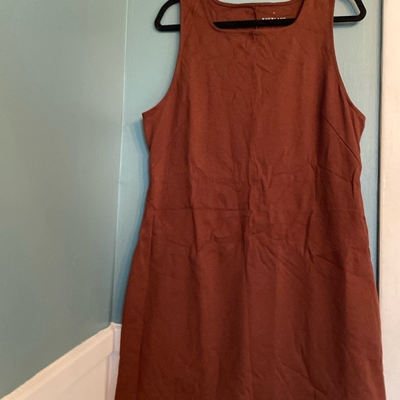 Everlane Brown Sleeveless Dress - Picture 1 of 8